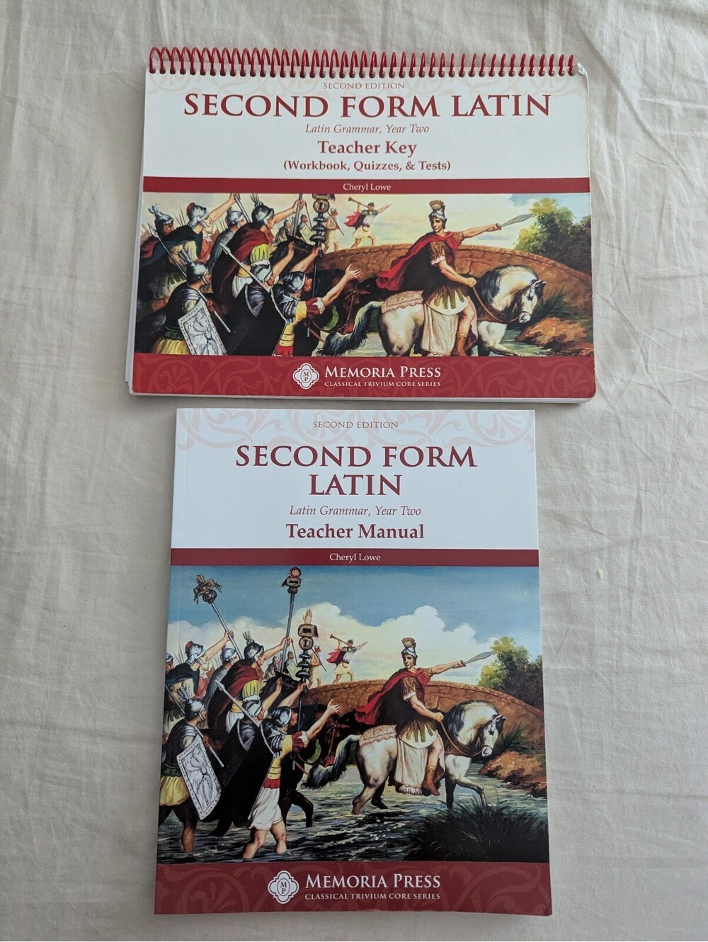 Memoria Press Second Form Latin Teacher materials